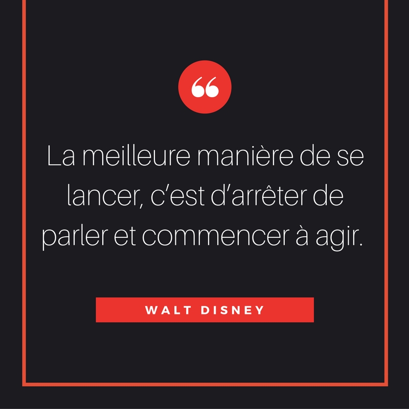 La meilleure manière de se lancer