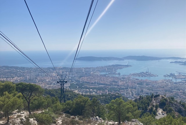 Vue de Toulon depuis le mont Faron – Optim Office, secrétaire indépendante à Toulon