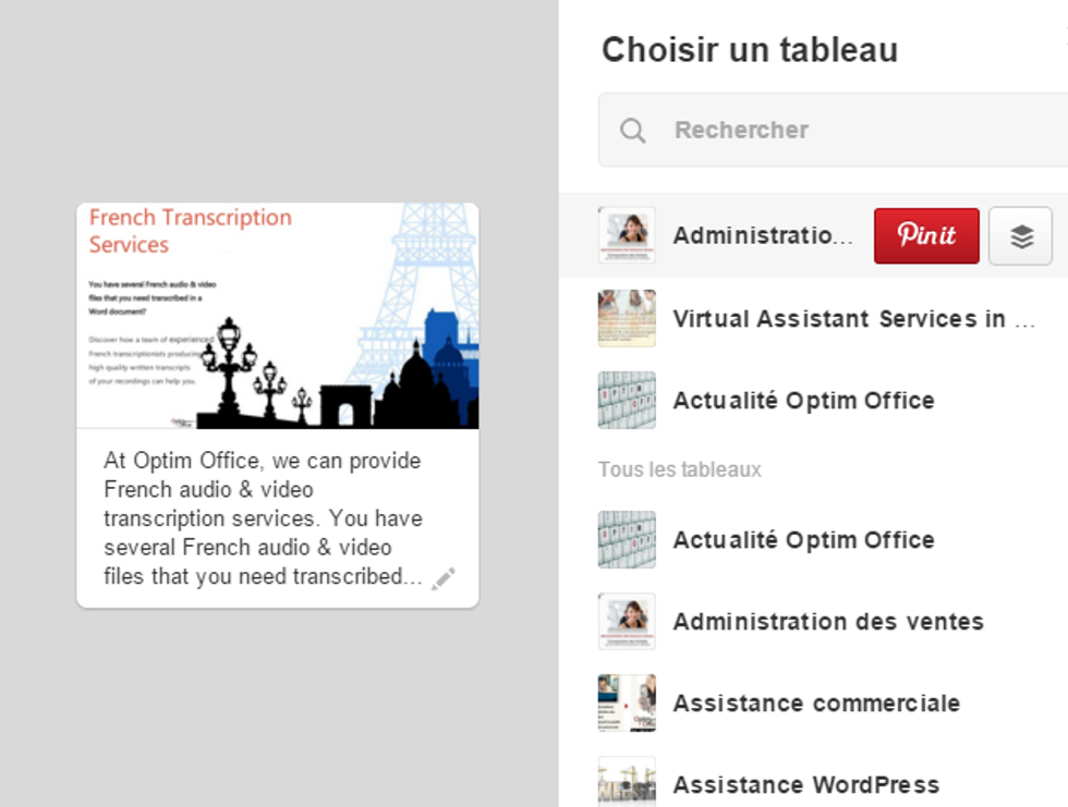tableaux Pinterests